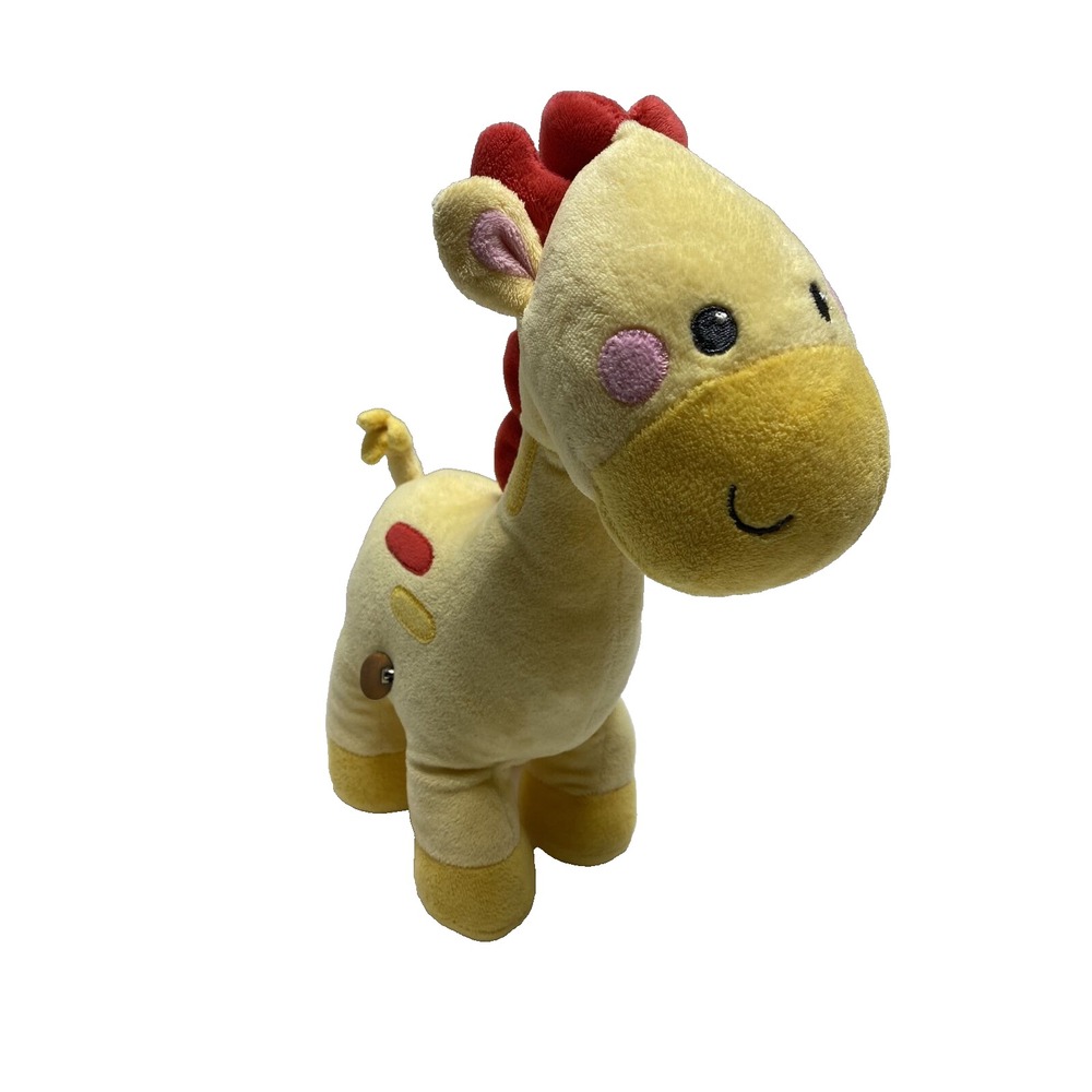 Fisher Price Musical Giraffe Plush Toy Head Move &Plays Twinkle little star 12"